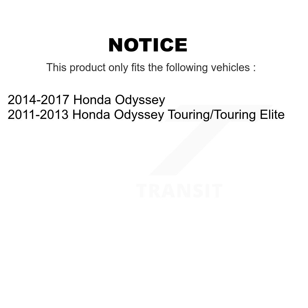 [Front Left] Arbre d'essieu CV avant gauche pour Honda Odyssey NCV-HO36602