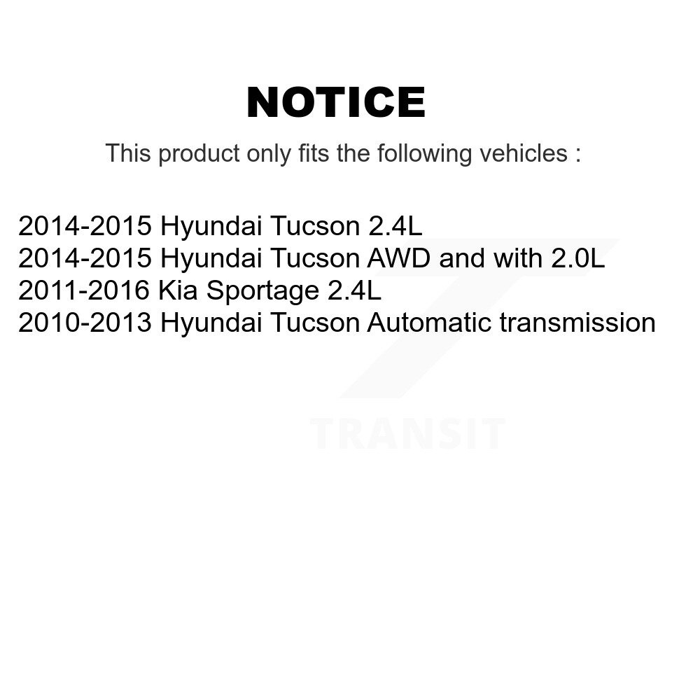 [Front Left] Arbre d'essieu CV avant gauche pour Hyundai Tucson Kia Sportage NCV-HY75058