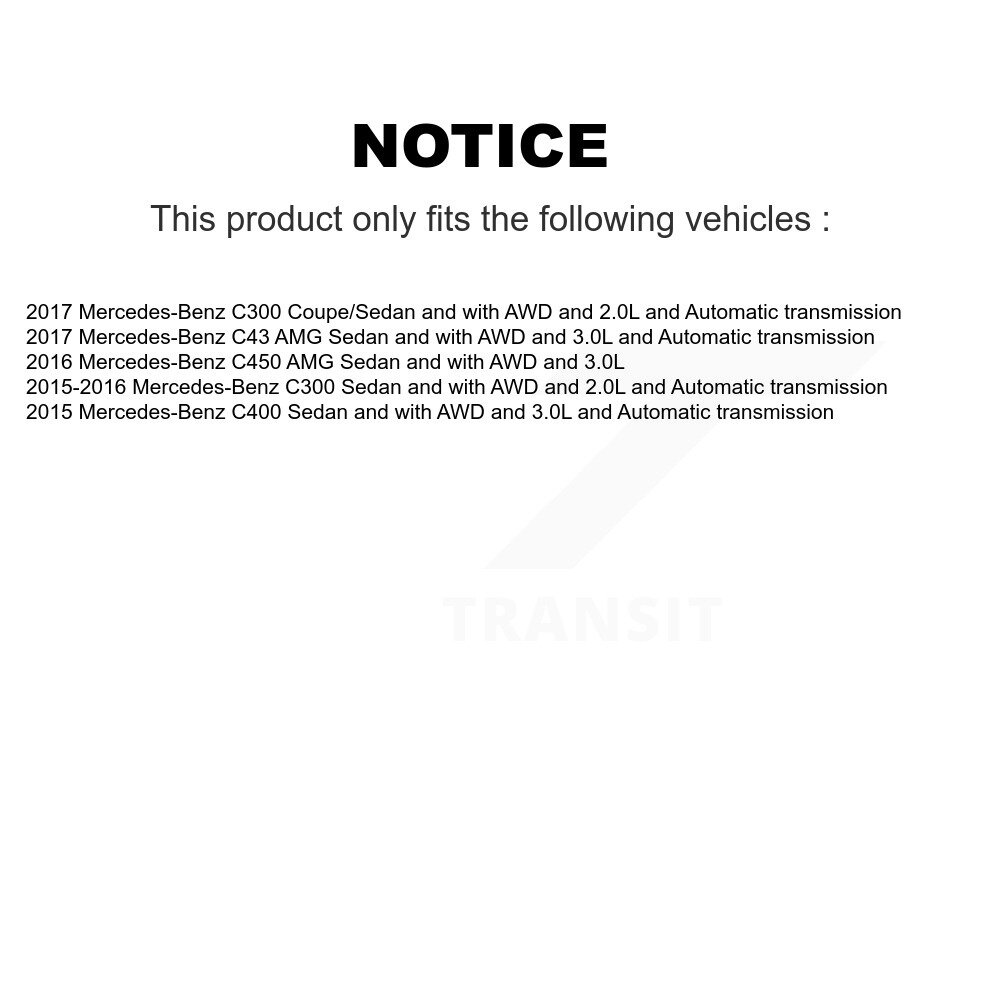 [Avant droite] Arbre d'essieu avant droit pour Mercedes-Benz C300 C43 AMG C400 C450 NCV-MB48053
