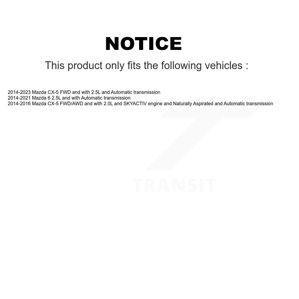 [Front Left] Arbre de transmission avant gauche pour Mazda CX-5 6 NCV-MZ47032