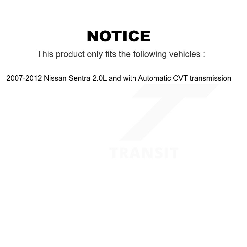 [Avant droite] Arbre d'essieu avant droit pour Nissan Sentra 2.0L avec transmission CVT automatique