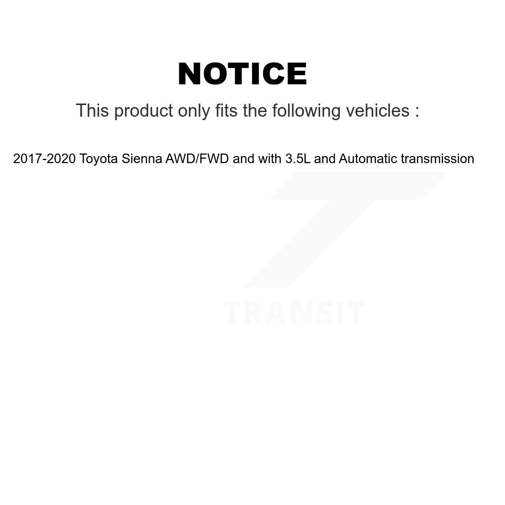 [Front Left] Arbre d'essieu CV avant gauche pour Toyota Sienna NCV-TO69198