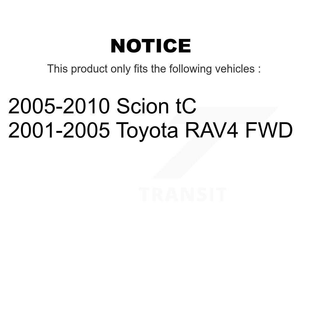 [Avant droite] Arbre d'essieu avant droit CV pour Toyota RAV4 Scion tC NCV-TO69590