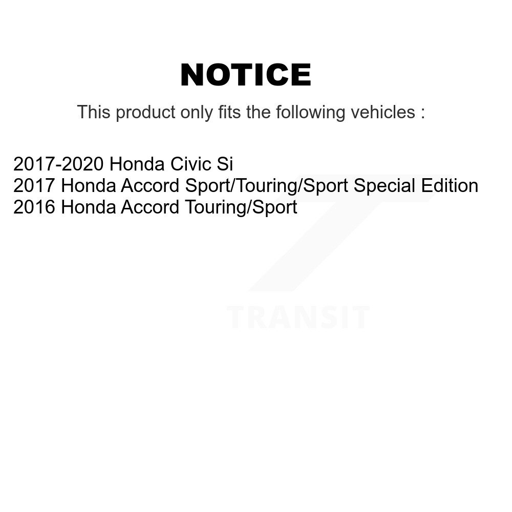 [Front] Plaquettes de frein avant en céramique pour Honda Civic Accord NWF-PRC1832A