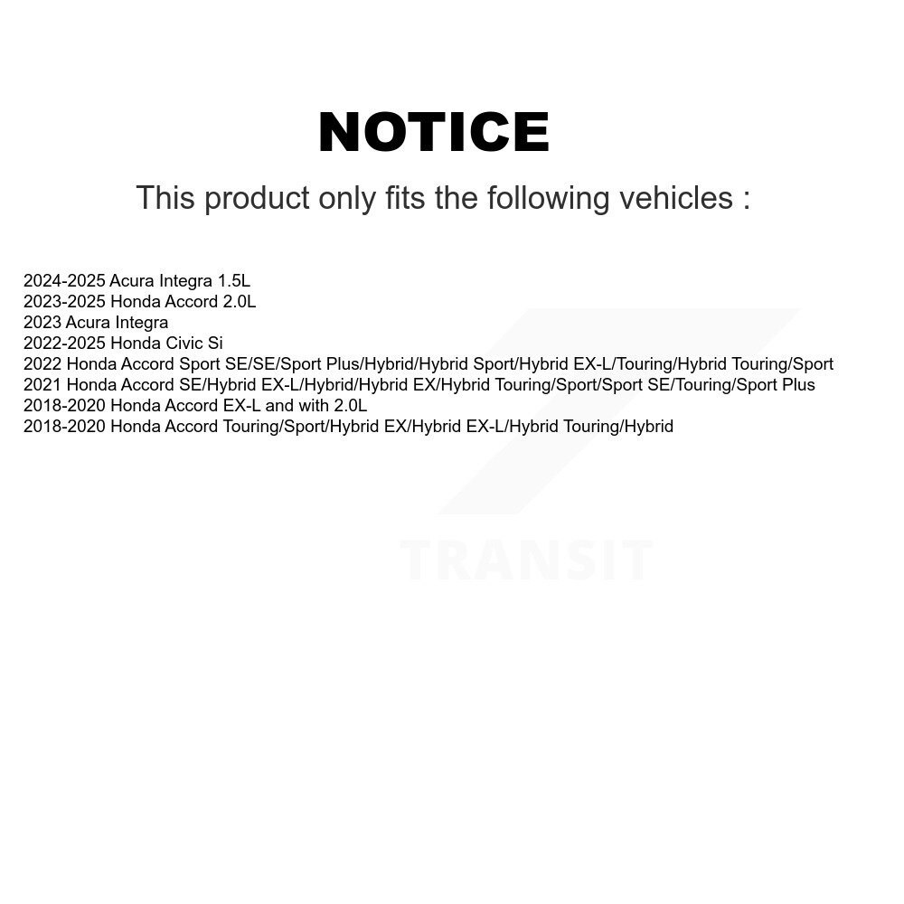 [Front] Plaquettes de frein en céramique avant pour Honda Civic Accord Acura Integra NWF-PRC2115