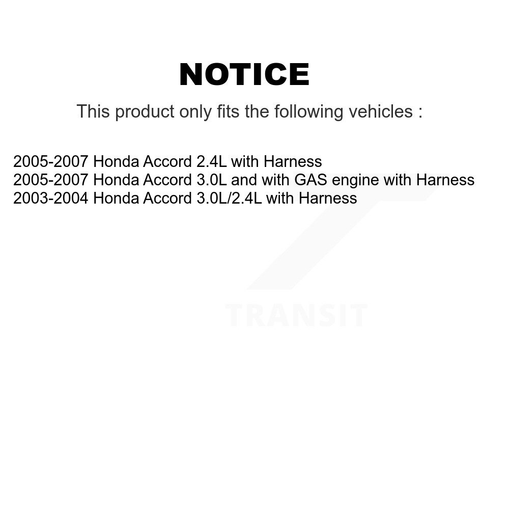 [Arrière gauche] Capteur de vitesse de roue ABS arrière gauche pour Honda Accord avec harnais SEN-2ABS0199