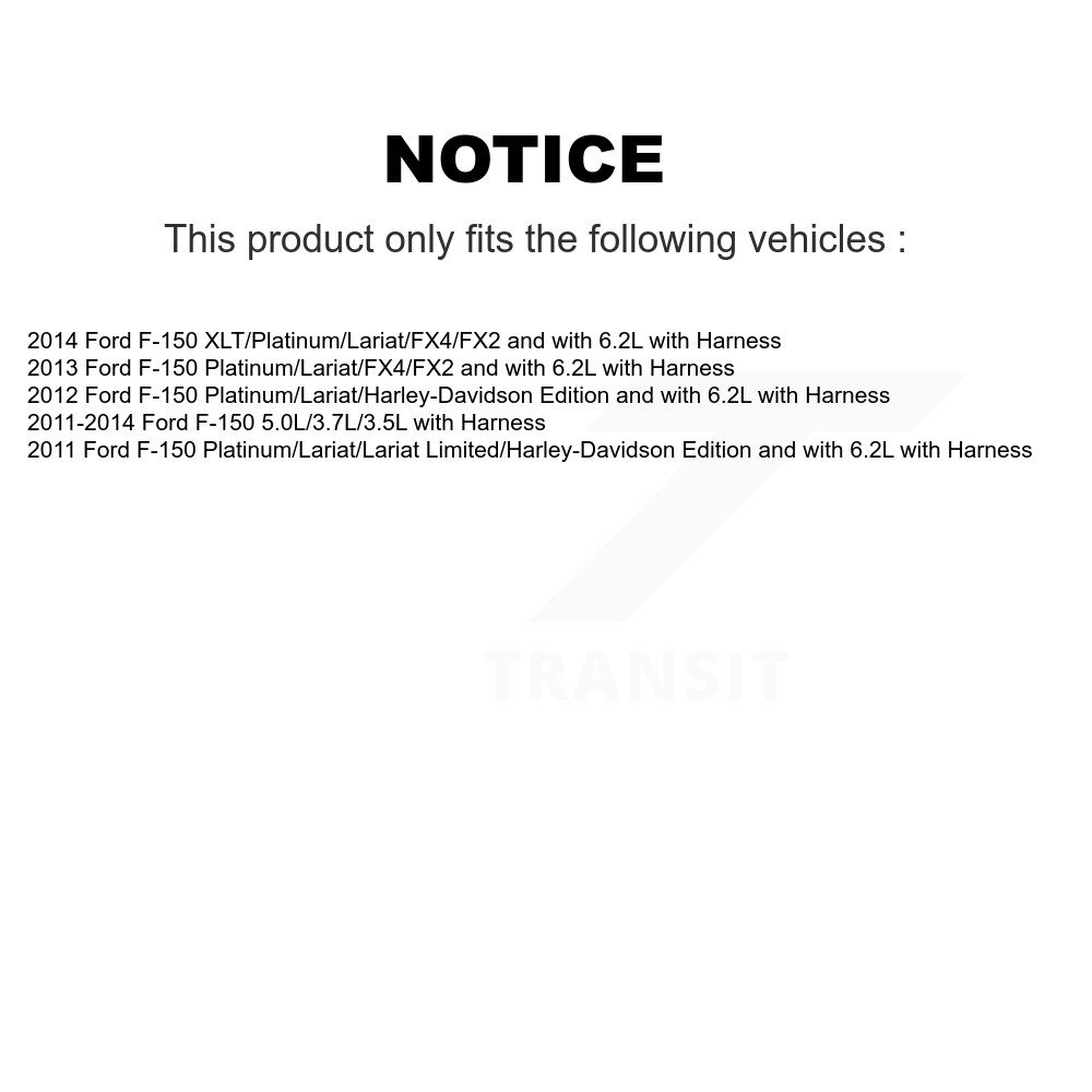 [Arrière droite] Capteur de vitesse arrière droit ABS pour Ford F-150 avec harnais SEN-2ABS2465