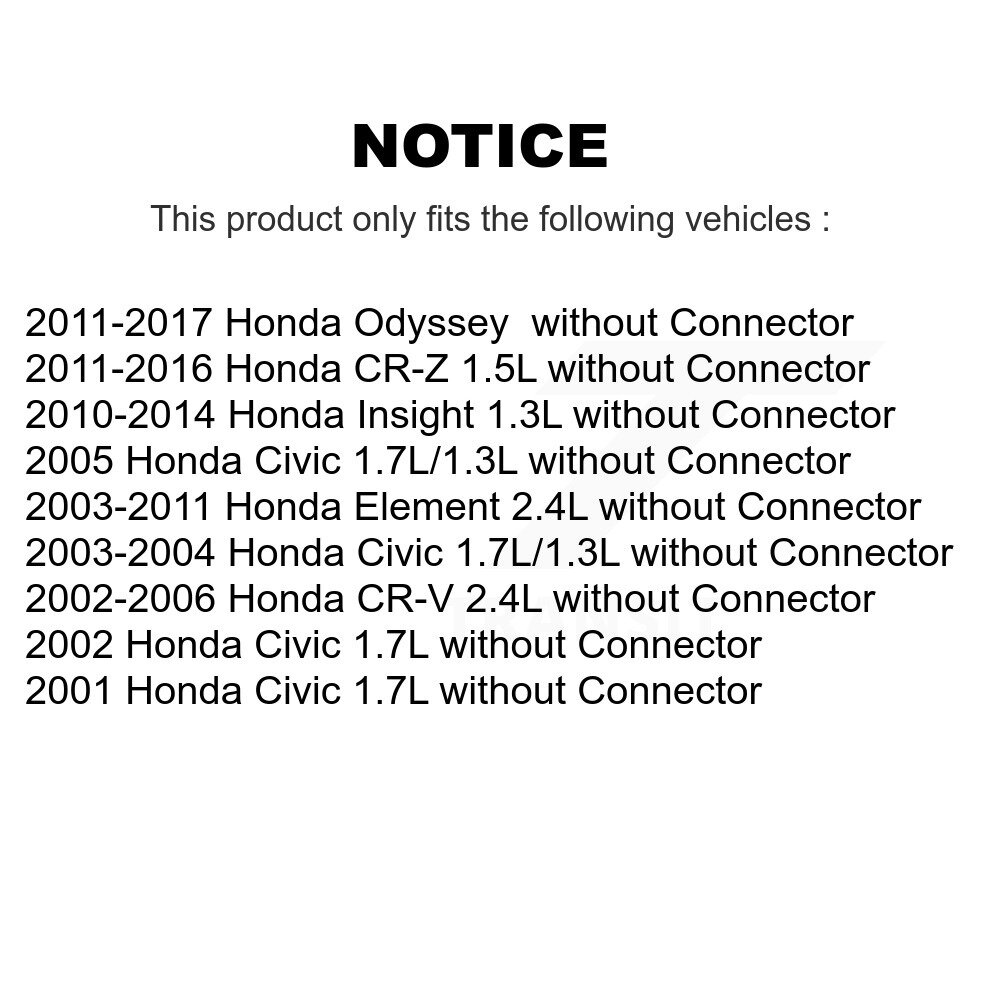 [Arrière] Module de commande de moteur HVAC pour Honda Civic Odyssey CR-V Élément d'ajustement CR-Z