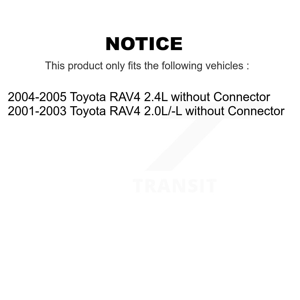 [N/A] Résistor de moteur à explosion HVAC pour Toyota RAV4 sans connecteur SEN-2BMR0044