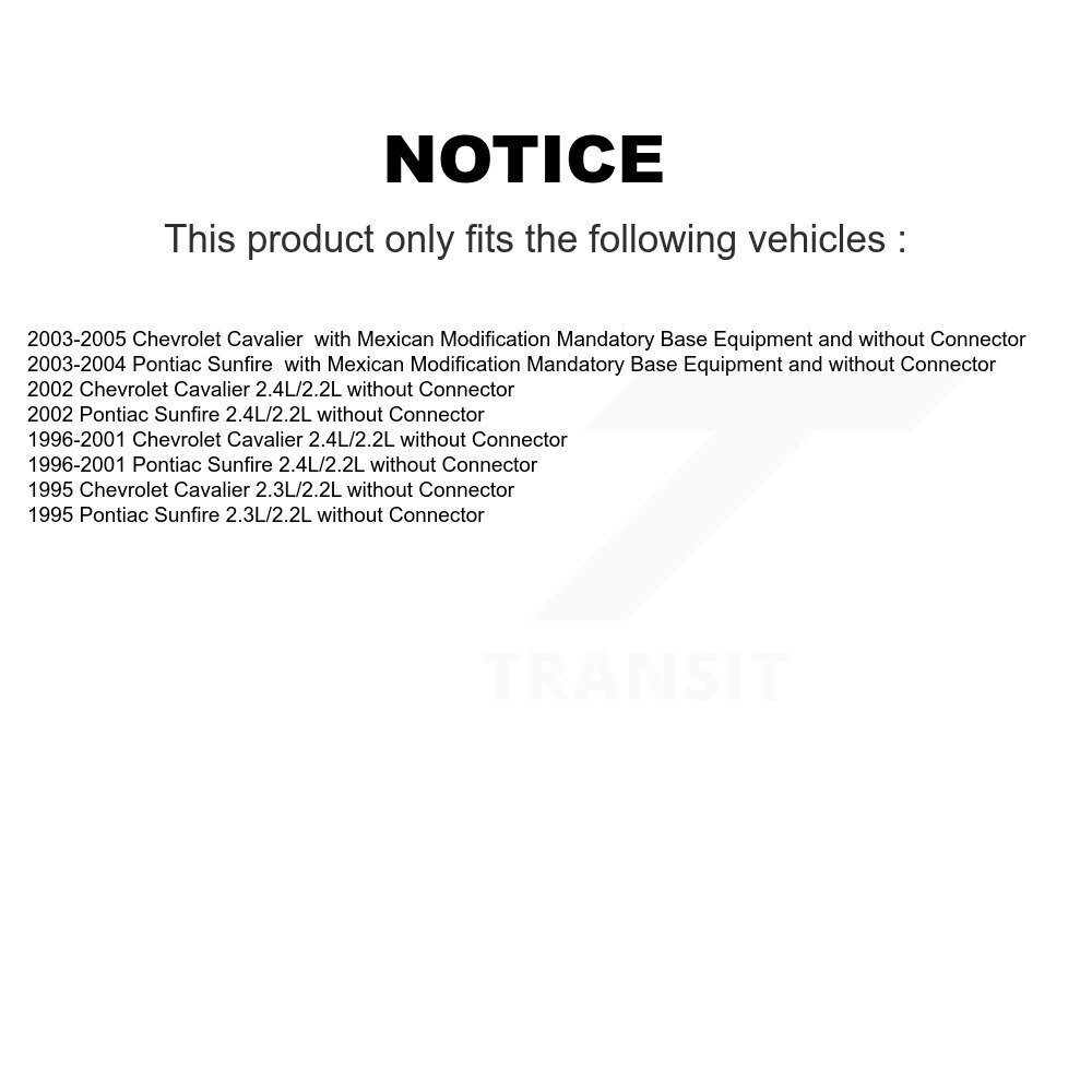 [N/A] Résistor de moteur pour Chevrolet Cavalier Pontiac Sunfire SEN-2BMR0136