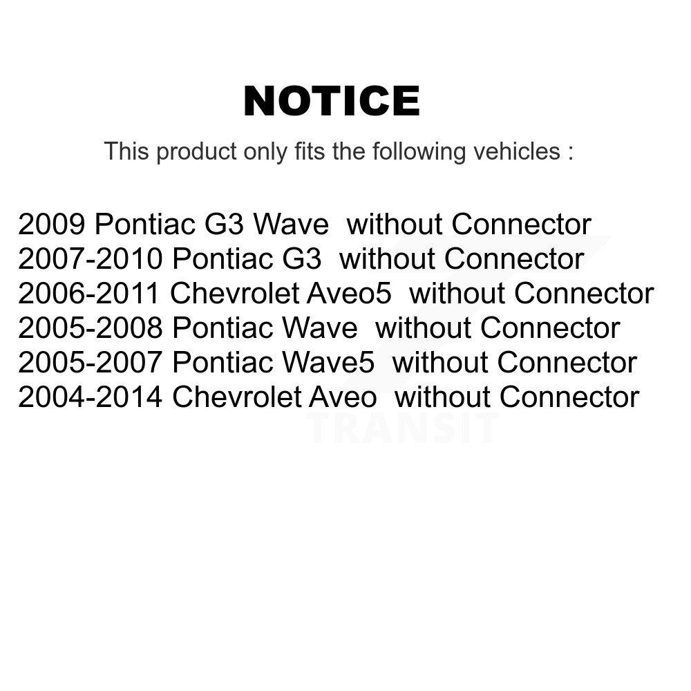 [N/A] Résistor de moteur pour Chevrolet Aveo Pontiac Aveo5 Wave G3 Wave5
