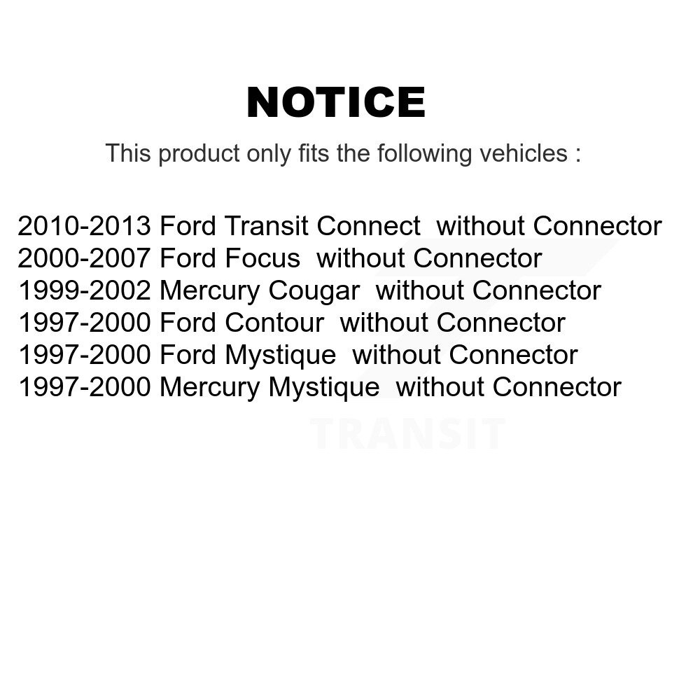 [N/A] Résistor de moteur pour Ford Focus Transit Connect Mercury Contour Cougar
