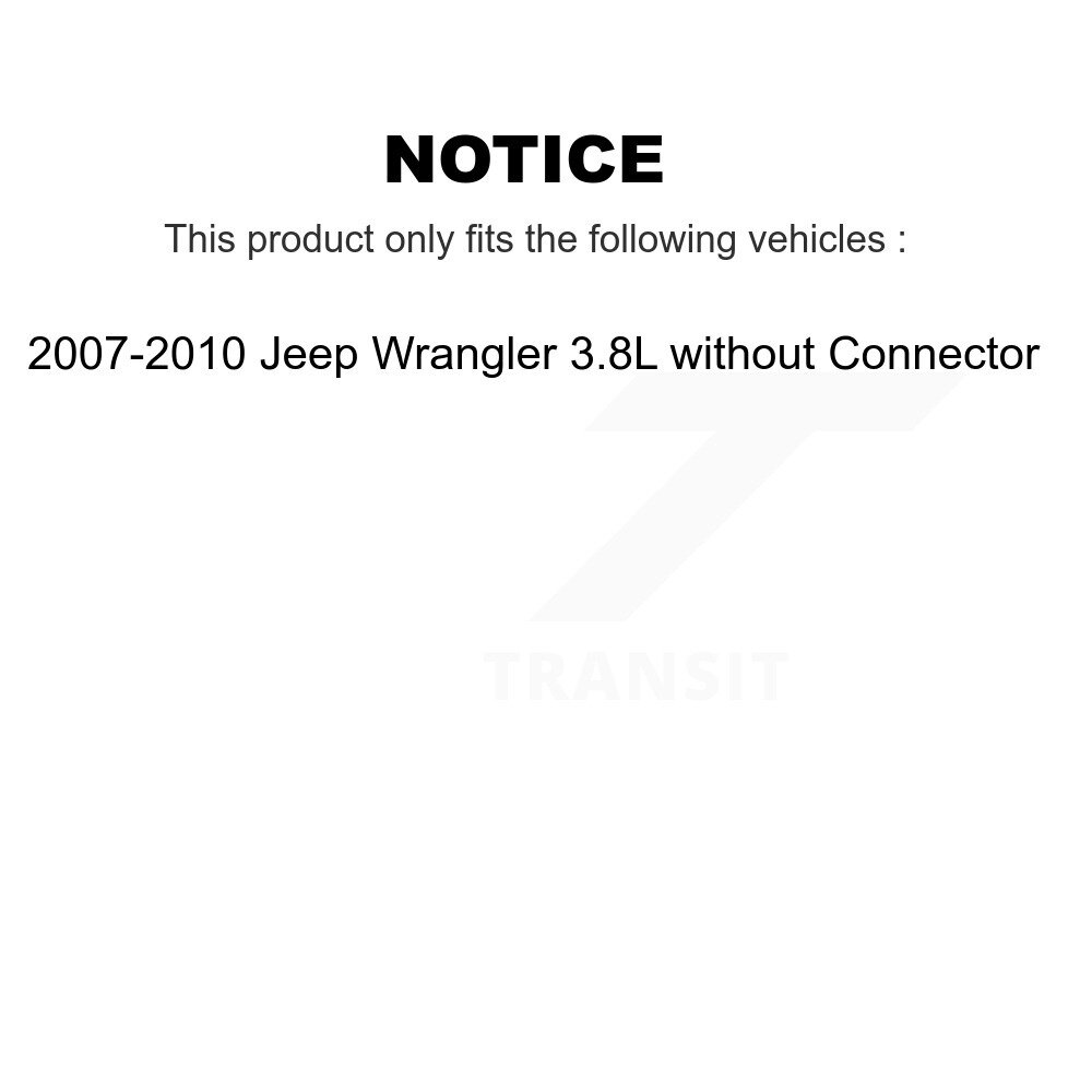 [N/A] Résistor de moteur à explosion CVC pour 2007-2010 Jeep Wrangler 3.8L sans connecteur