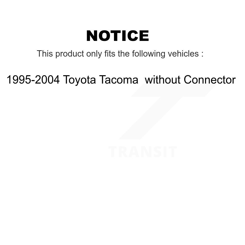 [N/A] Résistor de moteur à explosion CVC pour 1995-2004 Toyota Tacoma sans connecteur