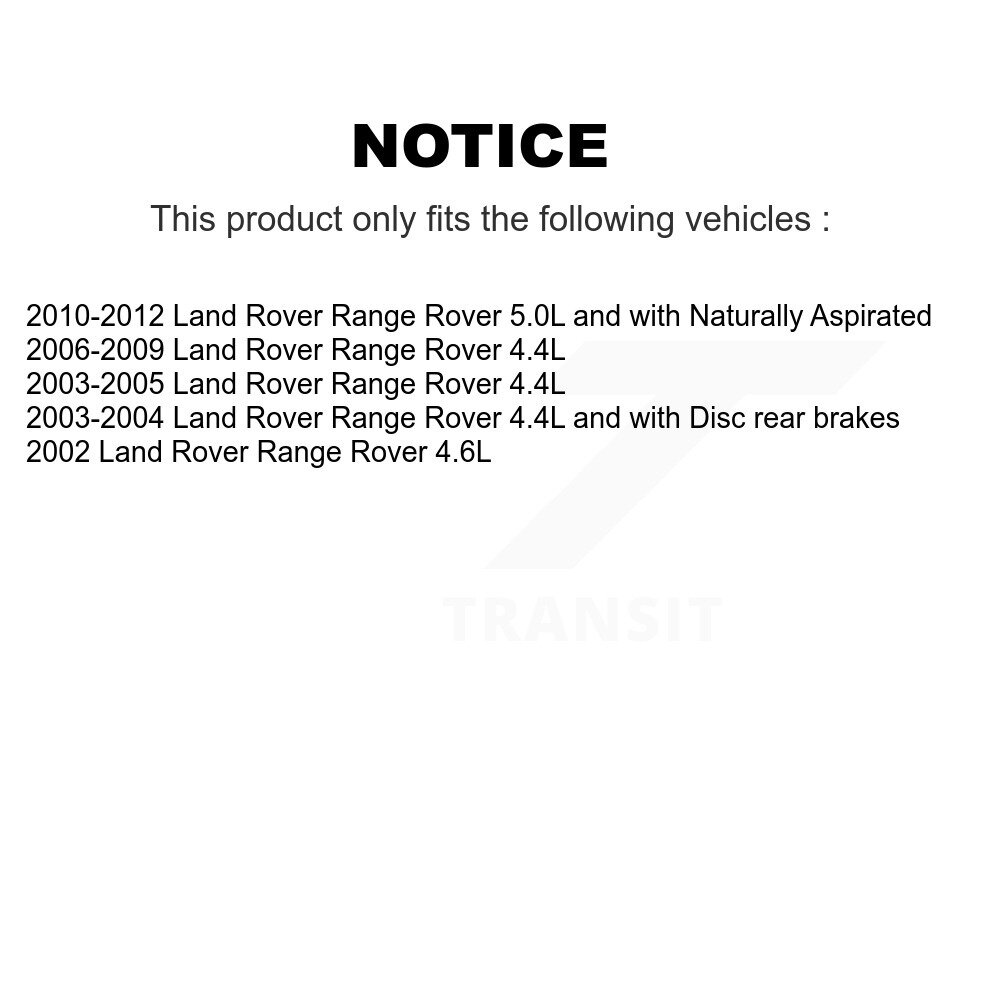 [Front] Plaquettes de frein avant Capteur d'usure pour la gamme Land Rover SEN-2BWS0163