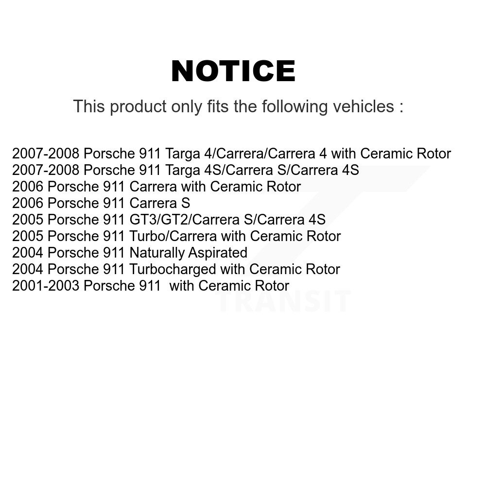 [Arrière] Capteur d'usure des plaquettes de frein arrière pour Porsche Cayenne 911 SEN-2BWS0167