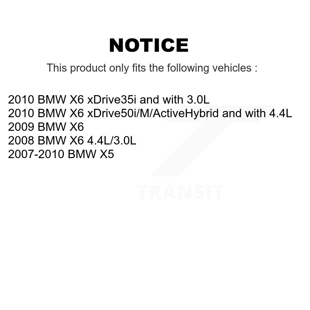[Arrière] Plaquettes de frein arrière Capteur d'usure pour BMW X5 X6 SEN-2BWS0202