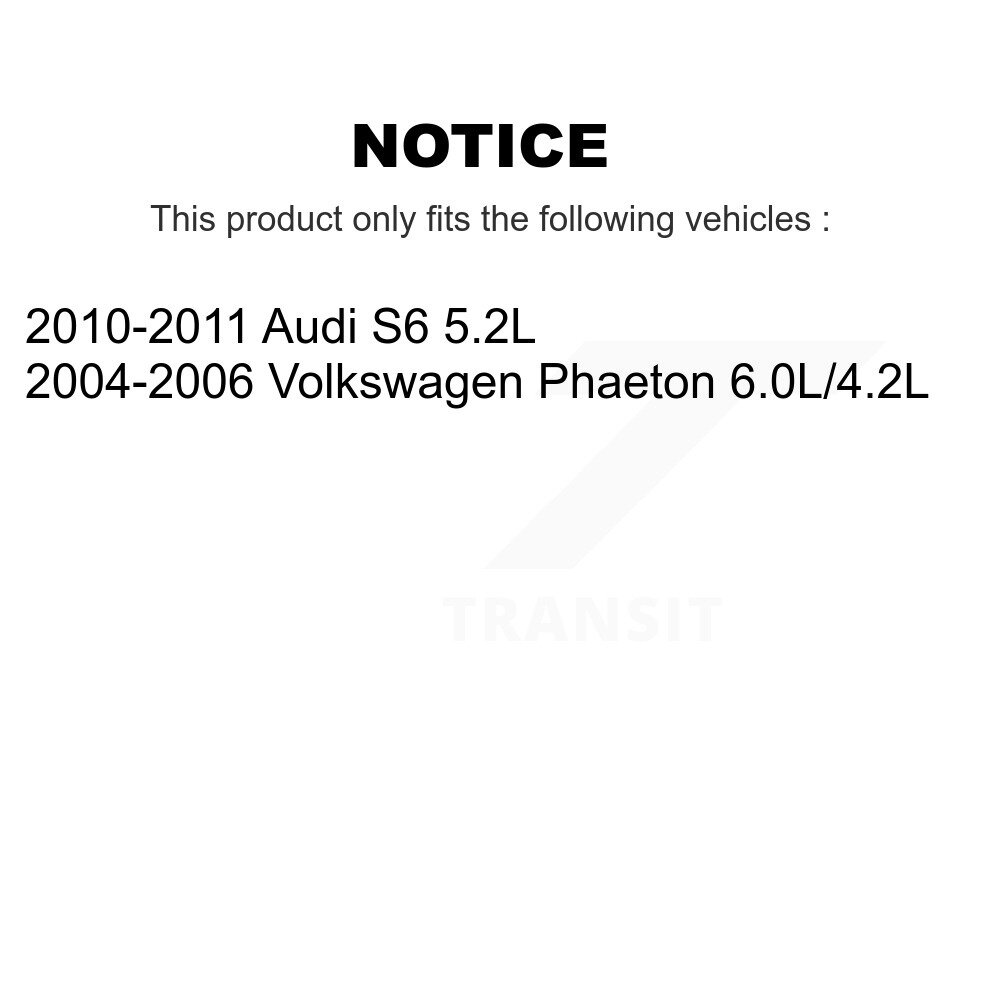 [Arrière] Plaquettes de frein arrière Capteur d'usure pour Volkswagen Phaeton Audi S6 SEN-2BWS0225