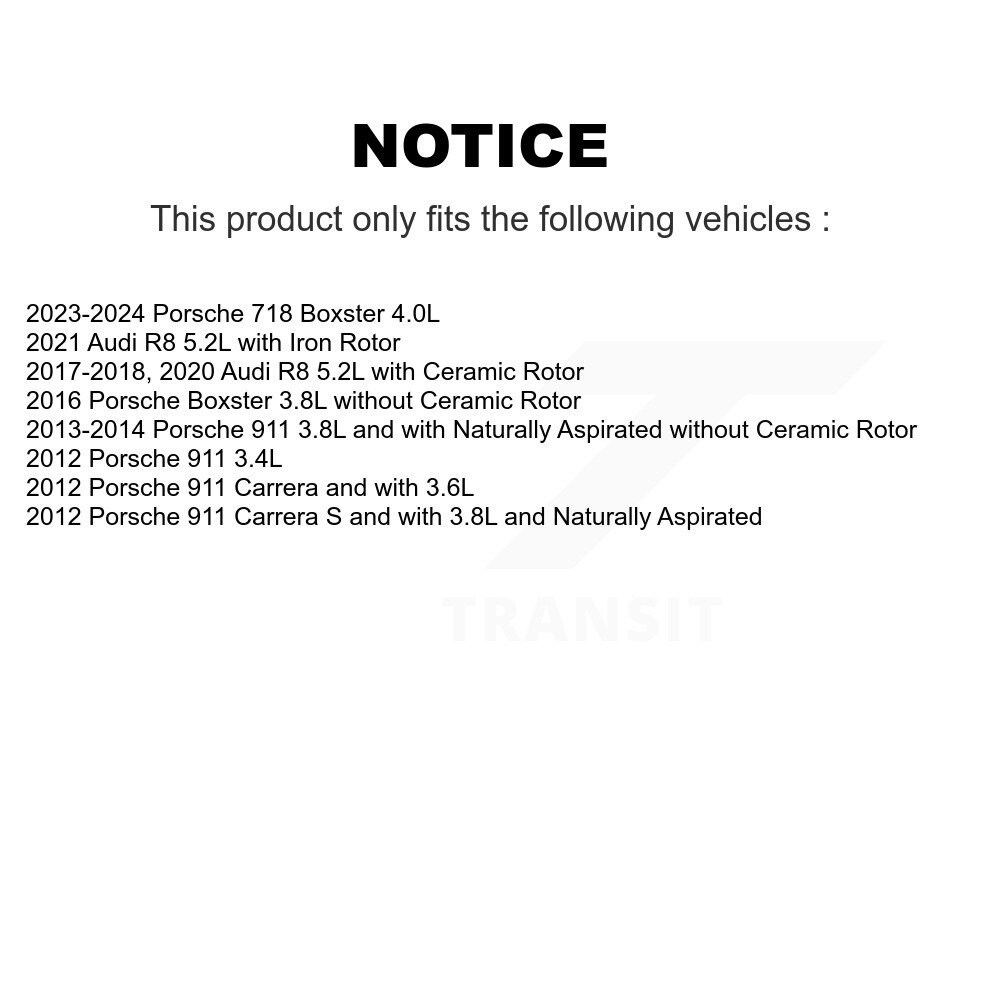 [Arrière] Capteur d'usure des plaquettes de frein arrière pour Audi R8 5.2L SEN-2BWS0228