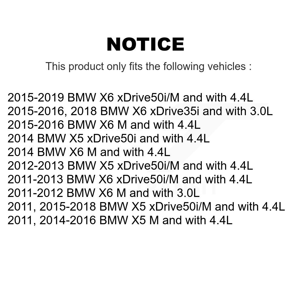 [Front] Plaquettes de frein Capteur d'usure pour BMW X5 X6 SEN-2BWS0273