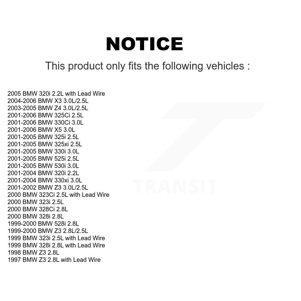 [Prise en charge] Capteur de position d'arbre à cames pour BMW X5 X3 Z3 330Ci Z4 325i 325Ci 530i