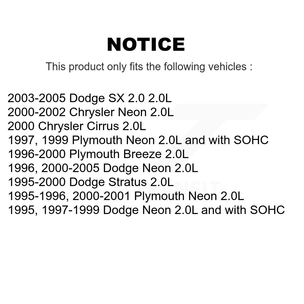 [N/A] Capteur de position Camshaft pour Neon Dodge Chrysler Plymouth Cirrus Stratus