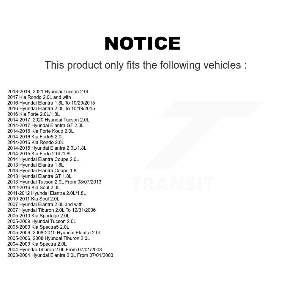 [N/A] Capteur de position Camshaft pour Hyundai Elantra Tucson Kia Soul GT Forte
