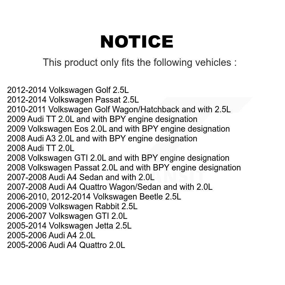 [N/A] Capteur de position du moteur pour Volkswagen Jetta Golf Passat Rabbit Beetle Audi A4 A3