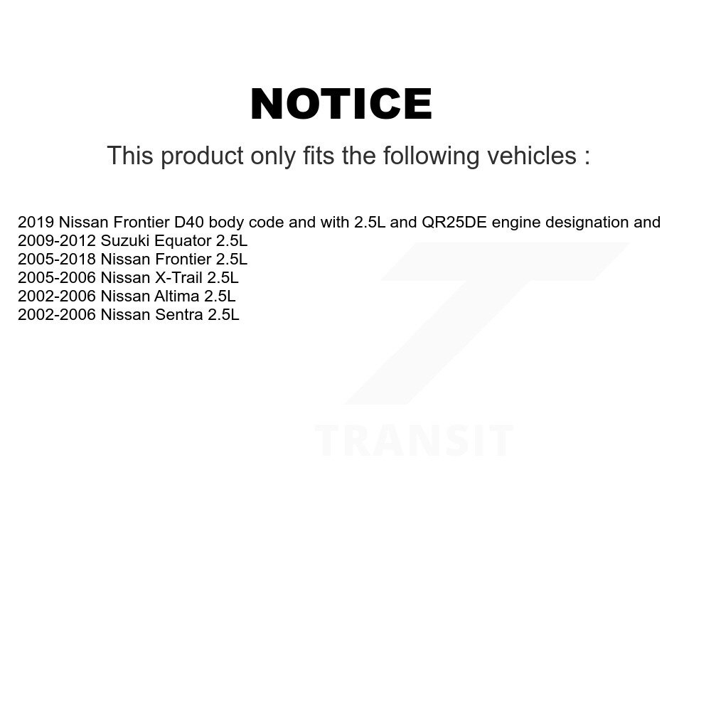 [N/A] Capteur de position moteur pour Nissan Frontier Altima X-Trail Sentra Suzuki Equateur