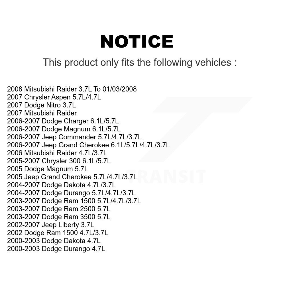[N/A] Capteur de position Camshaft moteur pour Dodge Ram 1500 Jeep Dakota 2500 3500 Liberté