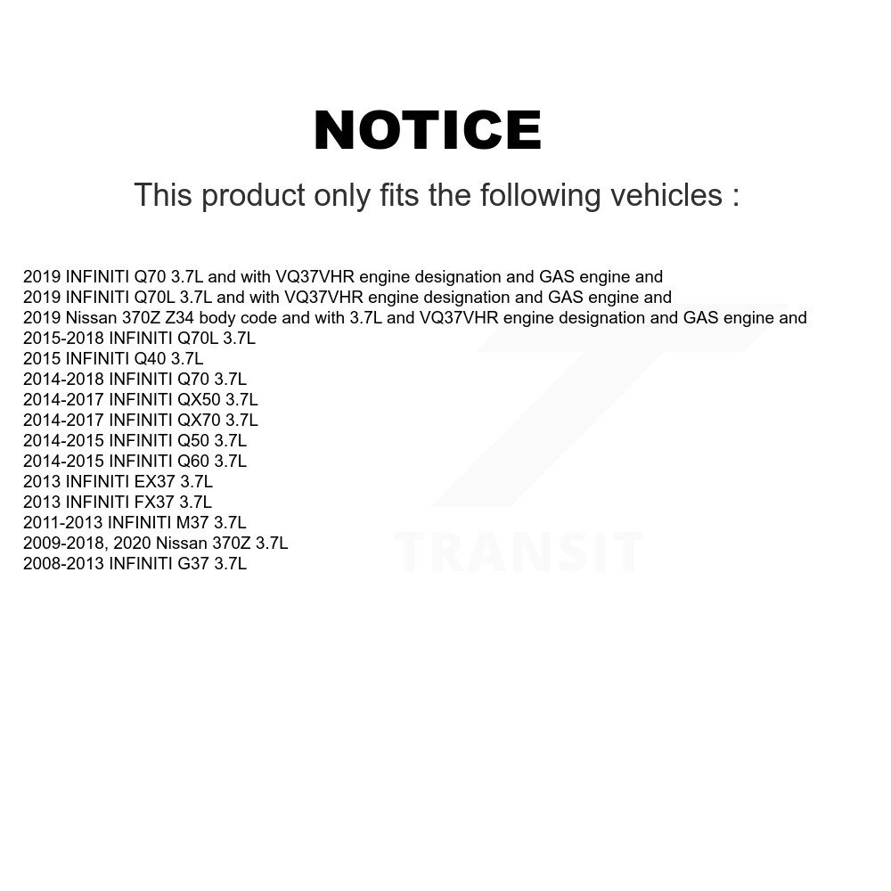 [N/A] Capteur de position Camshaft moteur pour INFINITI G37 QX50 Q50 Nissan 370Z QX70 EX37