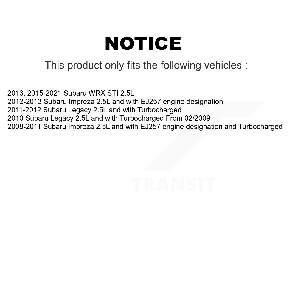 [Partie inférieure droite] Capteur de position Camshaft de moteur droit pour Subaru Impreza Legacy WRX STI
