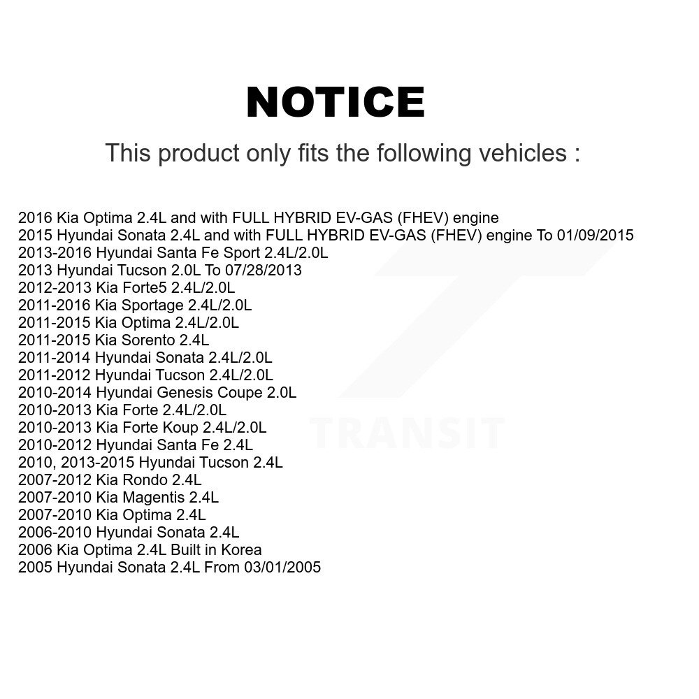 [N/A] Capteur de position Camshaft pour Hyundai Kia Sonata Tucson Sport Santa Fe