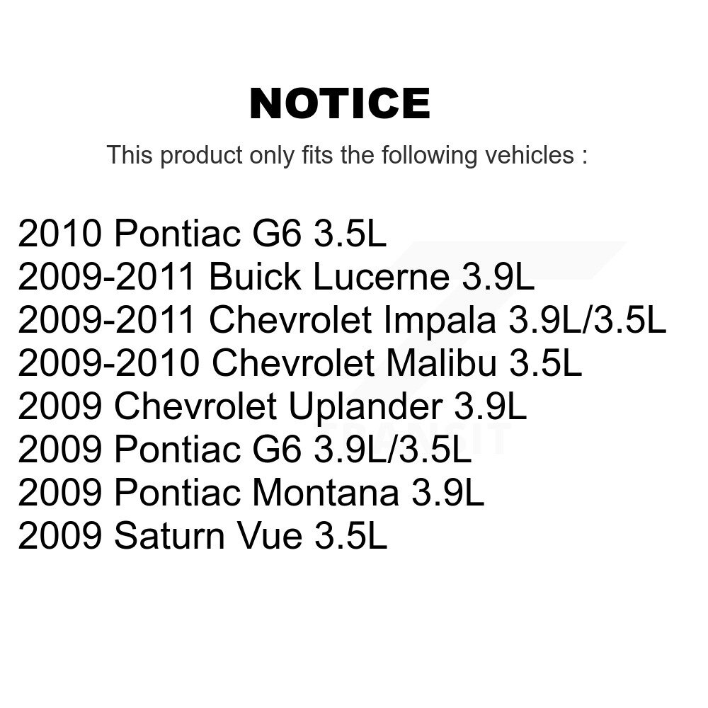 [N/A] Capteur de position Camshaft pour Chevrolet Impala Malibu Pontiac Buick G6 Vue