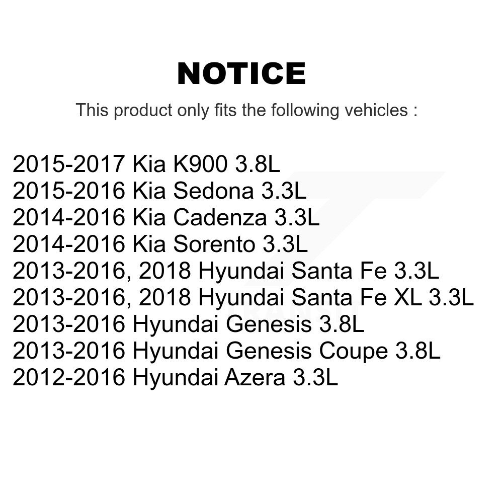 [N/A] Capteur de position Camshaft moteur pour Kia Sorento Hyundai Santa Fe Sedona Genèse