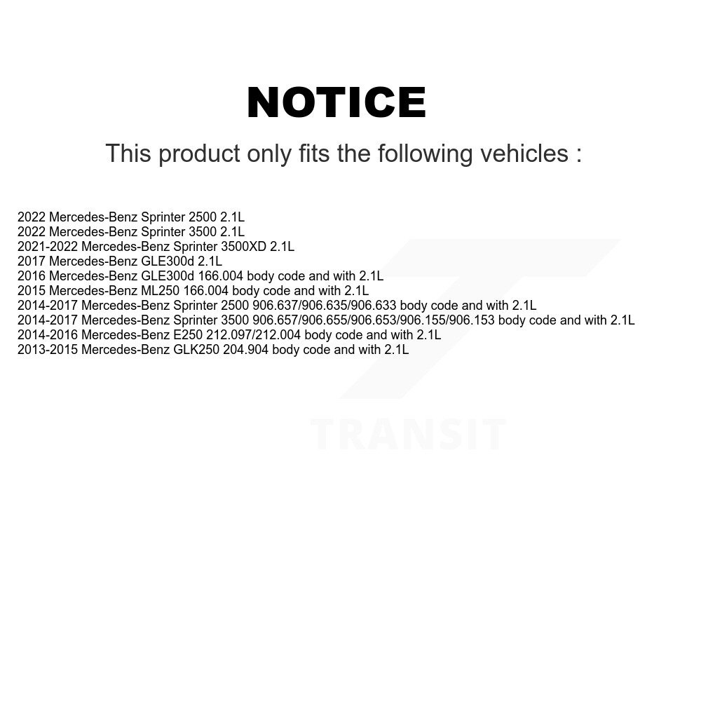 [N/A] Capteur de position Camshaft pour Mercedes-Benz Sprinter 2500 GLK250 3500 E250