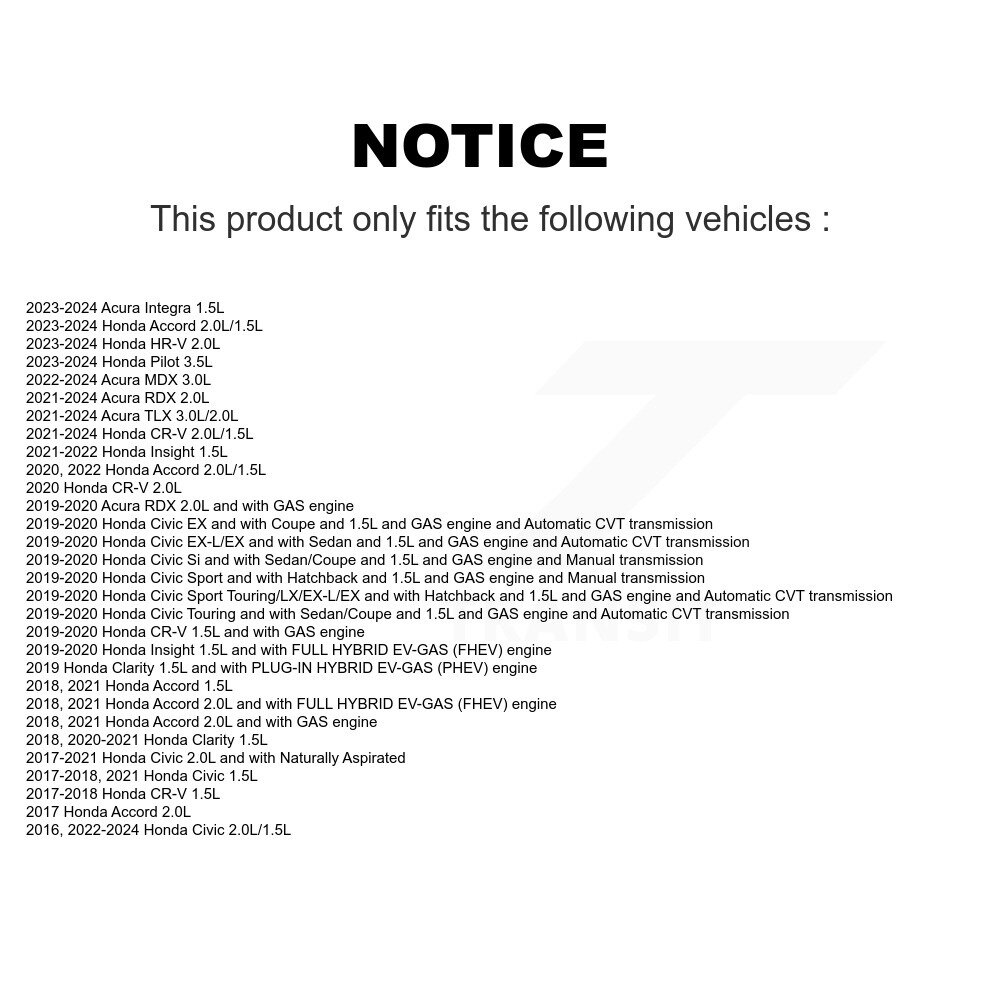 [Arrière] Capteur de position Camshaft pour Honda Civic CR-V Accord Acura RDX TLX