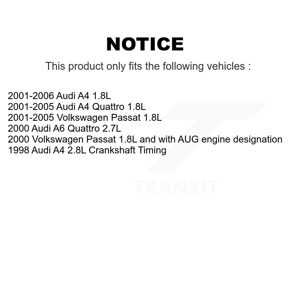 [N/A] Capteur de position de l'arbre moteur pour Audi Volkswagen Passat A4 Quattro A6