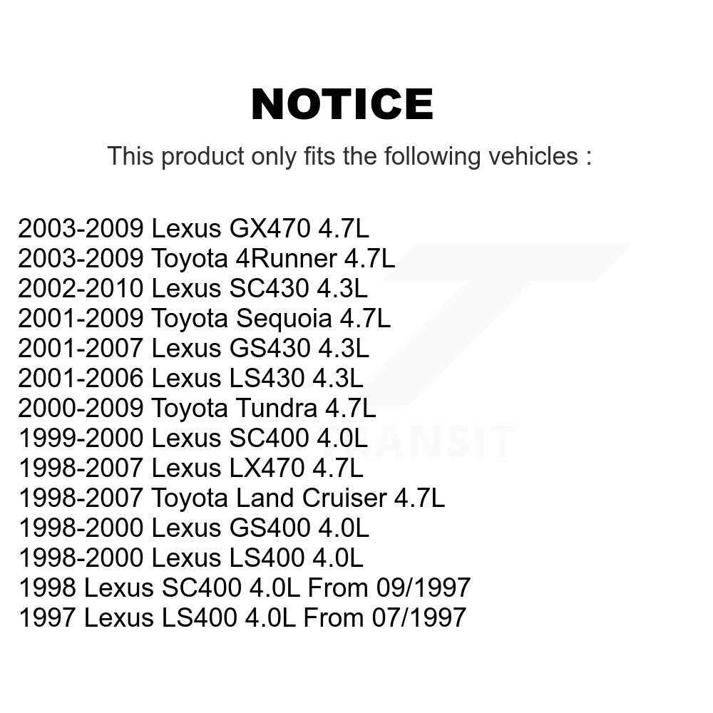 [N/A] Capteur de position de l'arbre moteur pour Toyota Tundra 4Runner Lexus Sequoia SC430