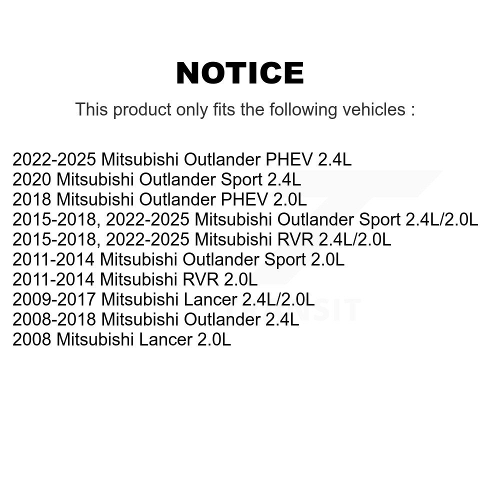 [N/A] Capteur de position de l'arbre moteur pour Mitsubishi Outlander Lancer RVR PHEV Sport