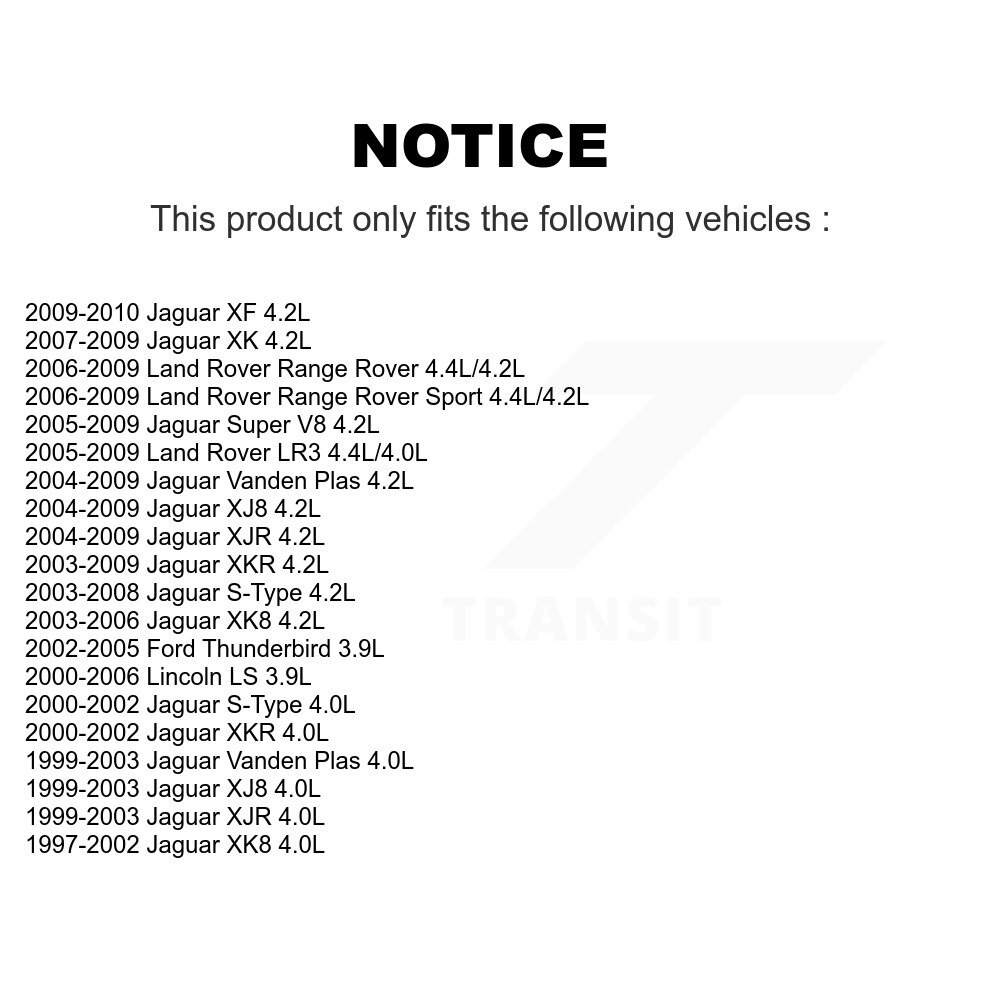 [N/A] Capteur de position de l'arbre moteur pour Jaguar Land Rover Ford Thunderbird LR3 LS
