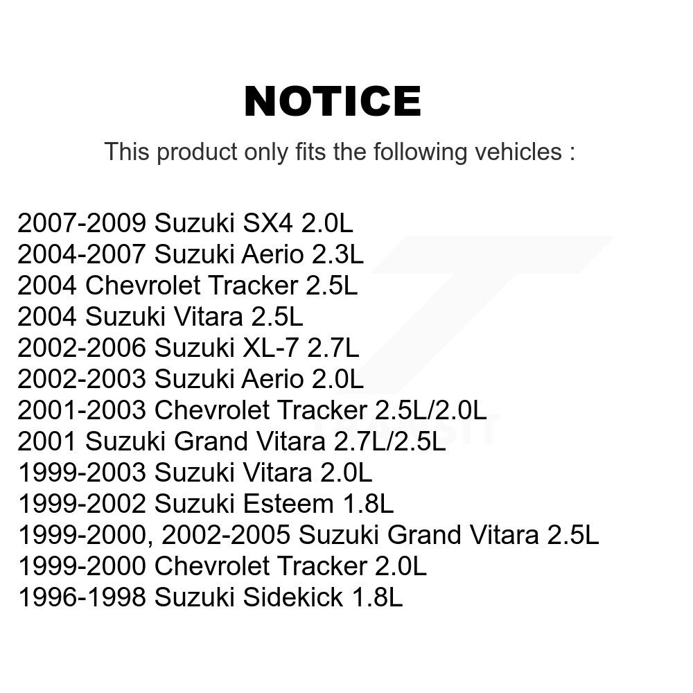 [N/A] Capteur de position de l'arbre moteur pour Suzuki SX4 Chevrolet Tracker Grand Vitara
