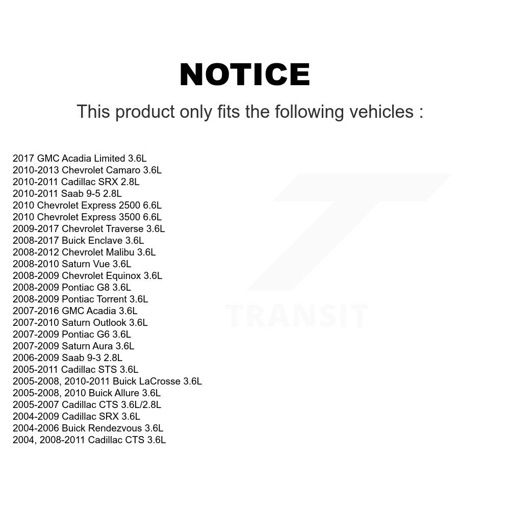 [N/A] Capteur de température du refroidisseur moteur pour Chevrolet Buick Malibu GMC Enclave de l'Acadie