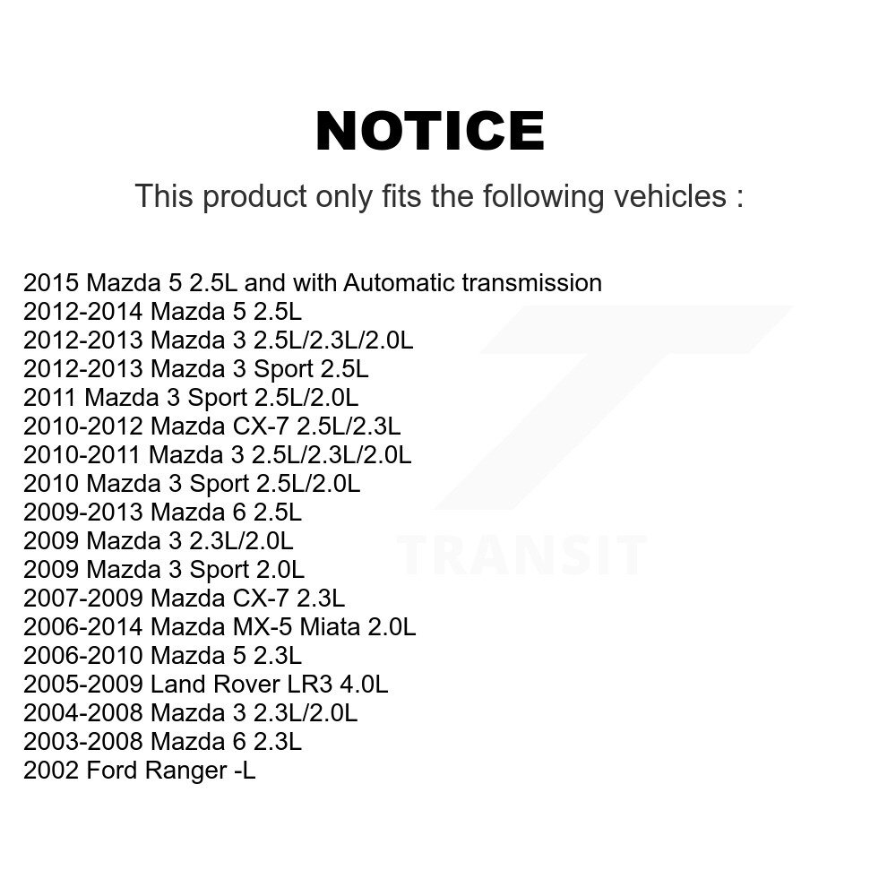 [N/A] Capteur de température du refroidisseur moteur pour Mazda 3 5 6 CX-7 MX-5 Miata Ford Ranger