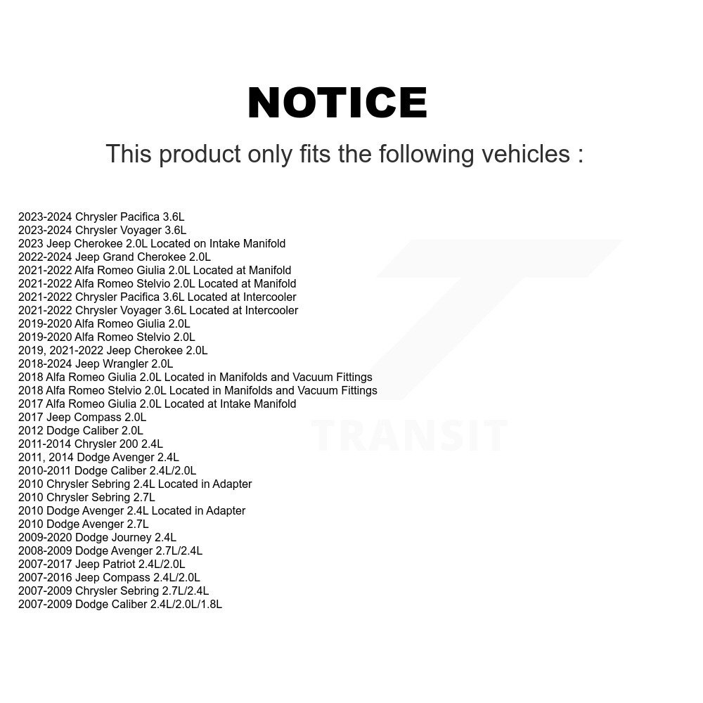 [N/A] Capteur de température du refroidisseur moteur pour Dodge Jeep Journey Patriot Chrysler 200