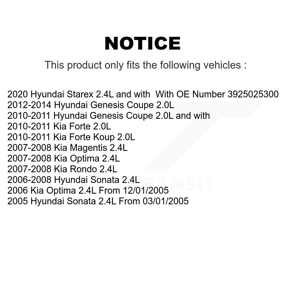 [N/A] Capteur de détonation pour Kia Hyundai Forte Rondo Sonata Genesis
