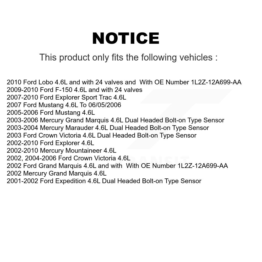 [N/A] Capteur d'allumage (détonation) pour Ford F-150 Mustang Explorer Sport Trac