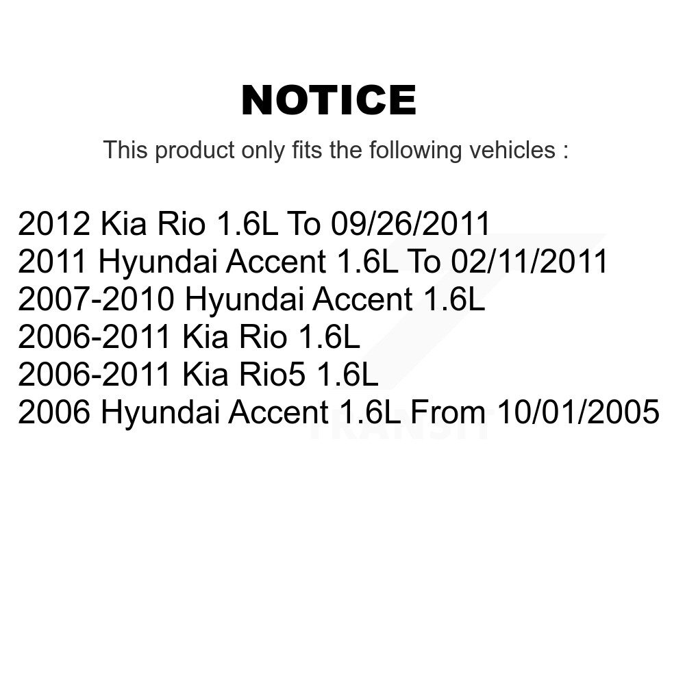 [N/A] Capteur d'allumage (détonation) pour Hyundai Accent Kia Rio Rio5 1.6L