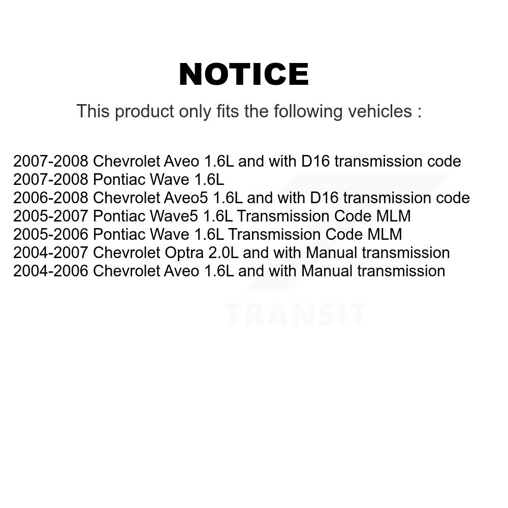 [N/A] Capteur de vitesse du véhicule pour Chevrolet Pontiac Wave Aveo Aveo5 Optra Wave5