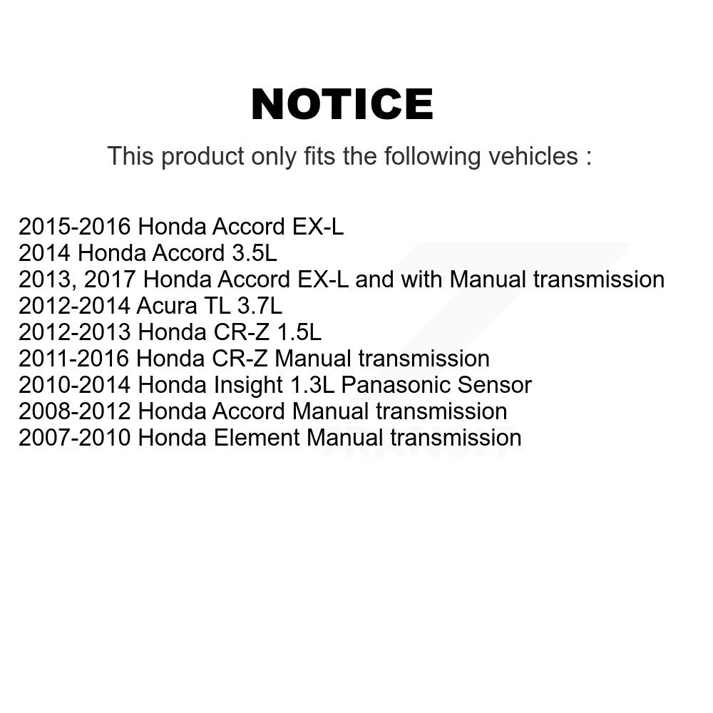 [N/A] Capteur de vitesse pour Honda Civic Accord CR-V Acura TL Element ILX Insight CR-Z